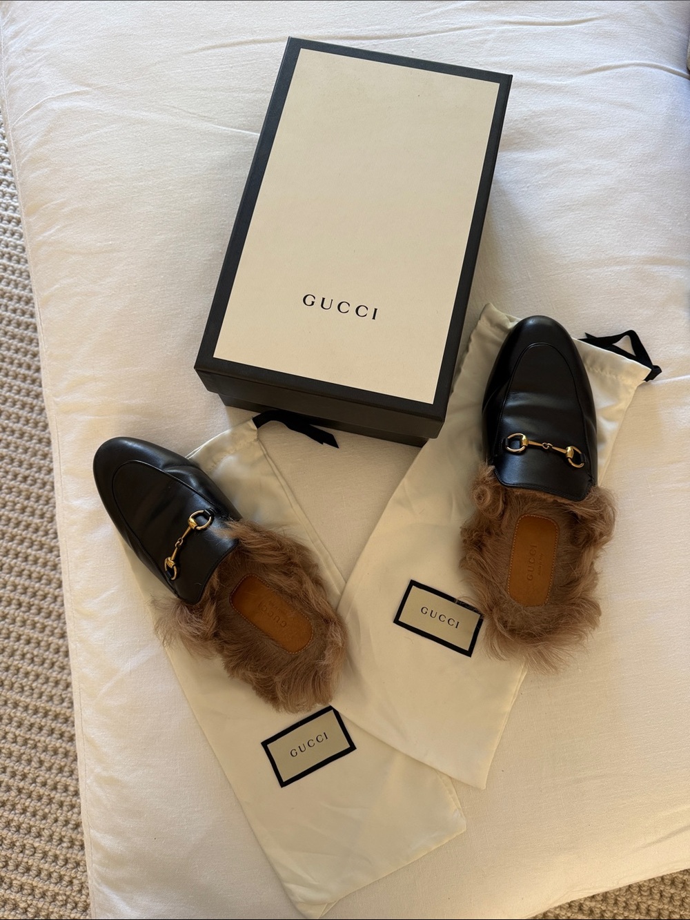 Gucci Princetown Mules size 40.5 black - Picture 6 of 6